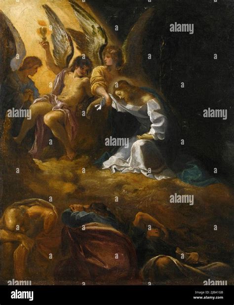 Agony In The Garden By Ludovico Carracci Stock Photo Alamy