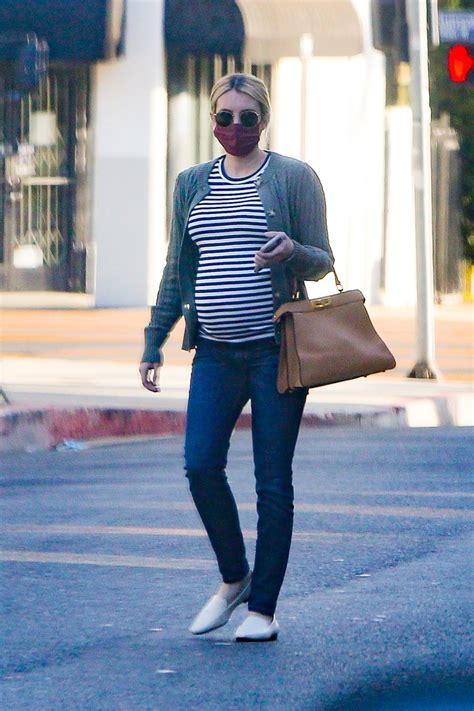 Pregnant Emma Roberts Out Shopping In Los Angeles 11 09 2020 Hawtcelebs