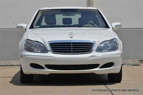 2006 Mercedes Benz S350 Navigation Sunroof Leather Seats