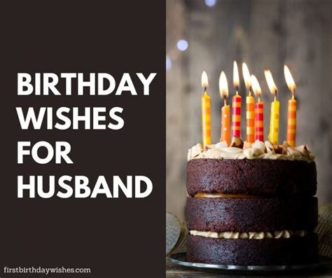 Best Birthday Wishes for Husband in 2021 | First Birthday Wishes