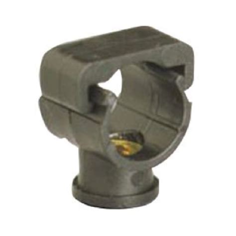 HTA C PVC Hot Cold Water MONOKLIP Brackets 16 To 20mm In Black Polypropylene