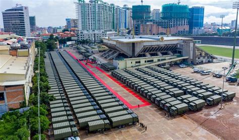 Cambodian Army Purchased 290 Military Trucks From China