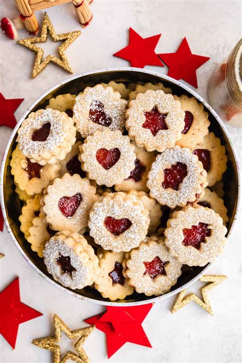 Feine Vegane Linzer Pl Tzchen Spitzbuben Eine Prise Lecker