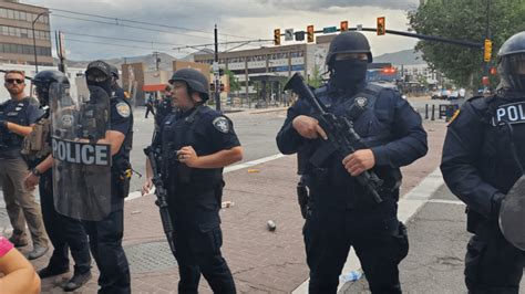 Photos Salt Lake City Under Fire With Violent Protests