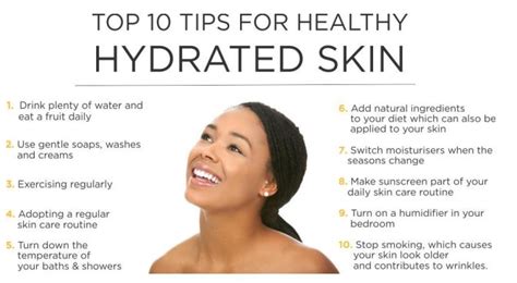 Top 10 Tips For Healthy Hydrated Skin Epizone