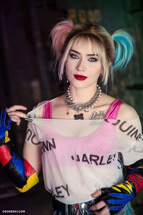 Model Nichameleon Nichameleon In Cosplay Harley Quinn From Dc Comics 30 Leaked Photos From