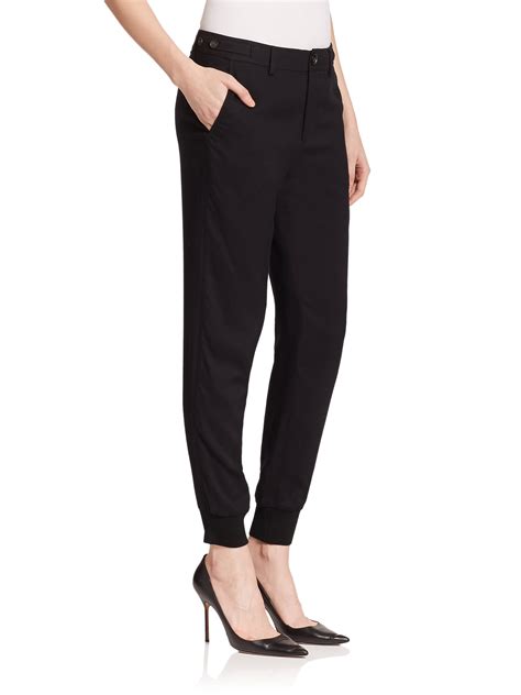 Vince City Jogger Pants In Black Lyst