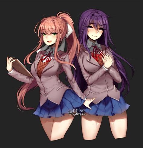 DANCAKE Doki Doki Literature Club Katawa Shoujo Human Hair Color