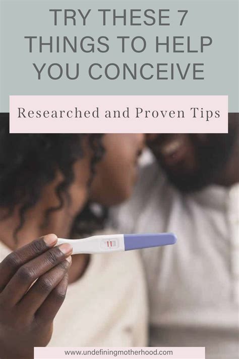 Trying To Conceive 7 Tips For Getting Pregnant Faster Artofit