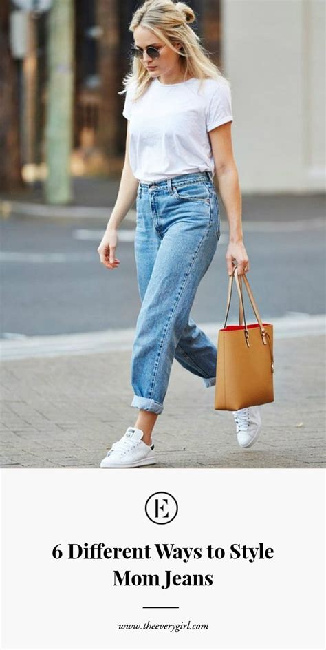 6 Different Ways To Style Your Mom Jeans Mom Jeans Style Mom Jeans