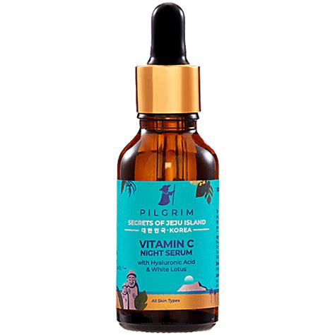 Buy Pilgrim Vitamin C Night Serum For Face Oil Based Enhances