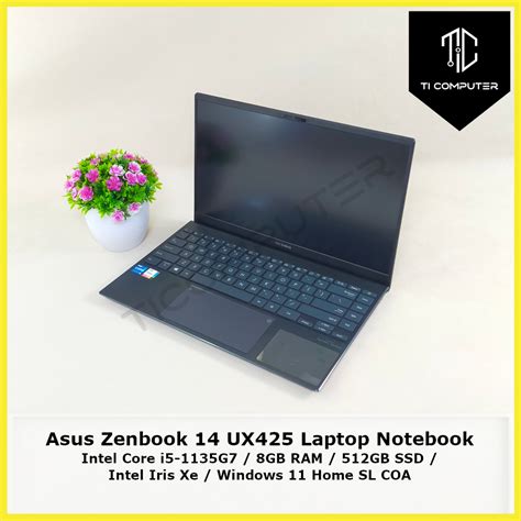 Asus Zenbook Ux Intel Core I G Ghz Gb Ram Gb Ssd