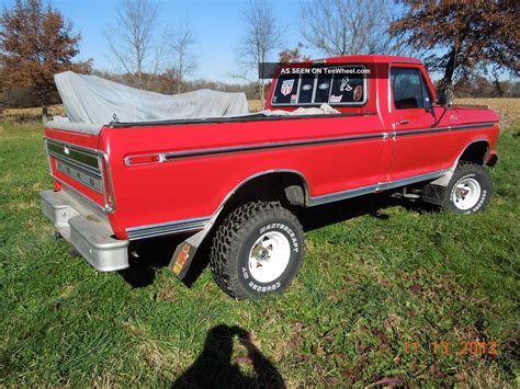1977 Ford F 150 4x4 Truck