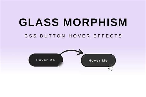 Glass Morphism Button Hover CSS Effects HG WEB STUDIO