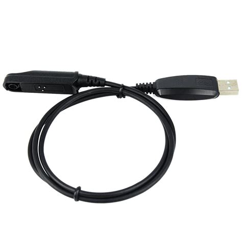 New Black RETEVIS RT6 Radio Programming Cable Retevis