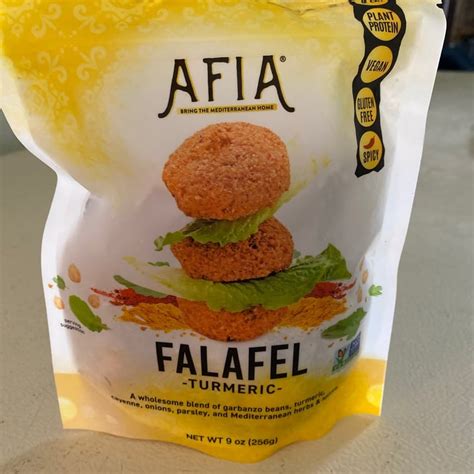 Afia Foods Falafel Turmeric Review Abillion