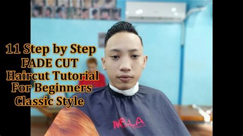 How To Do A Fade Cut L Easy And Basic Haircut Tutorial For Beginners 11 Step By Step