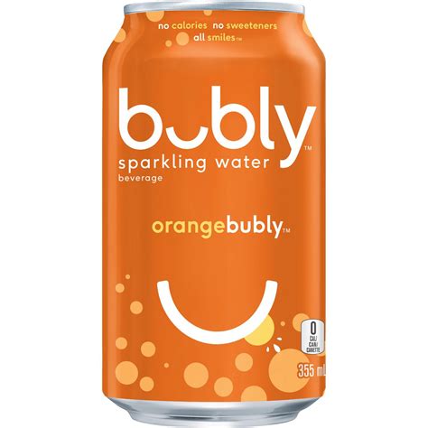 Bubly Orange 355ml Mixers Parkside Liquor Beer Wine