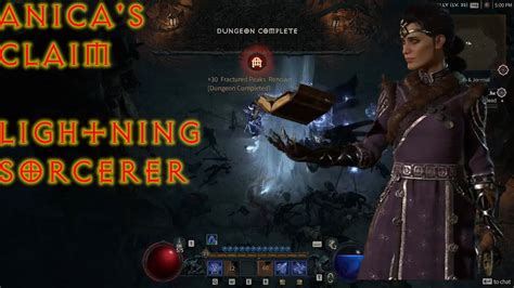 Diablo Sorcerer Dungeon Gameplay Anica S Claim Youtube