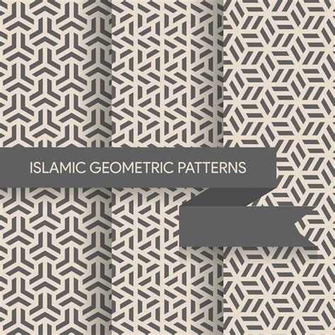 Premium Vector Seamless Geometric Backgrounds Patterns Collection