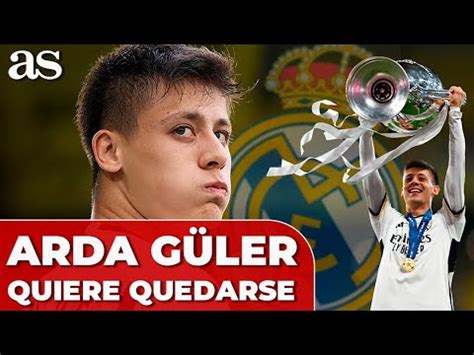 ARDA GÜLER comunica al REAL MADRID que no quiere salir CEDIDO YouTube