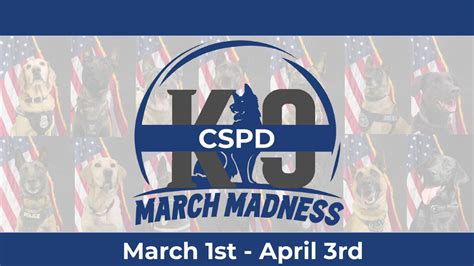 Colorado Springs Police K9 March Madness Begins Krdo