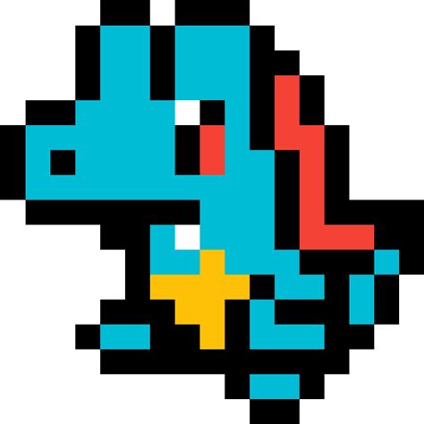 Download Totodile Totodile Pixel Art Png Image With No Background