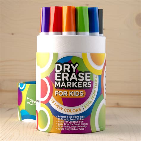 Dry Erase Markers For Kids Whiteboard Erasable Marker Set - 13 Colors – ZenZoi