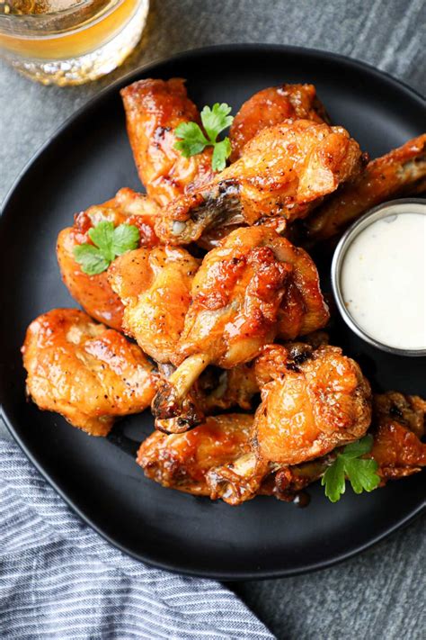 Hot Honey Lemon Pepper Wings Elle Pear