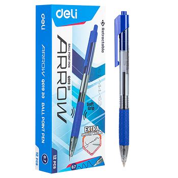 Bol Grafo Retr Ctil Mm Azul Deli Arrow Asi Do