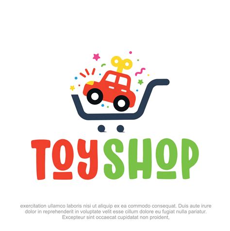 Online Toy Shop Logo Design Kids Toy Car Logo Design Toy Shop