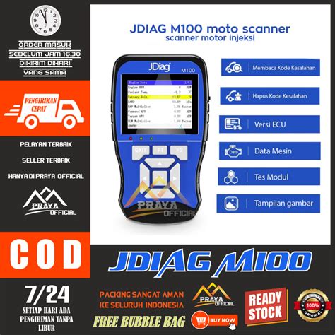 Jual MOTO SCANNER JDIAG M100 SCANNER JDIAG M 100 SCANNER MOTOR INJEKSI