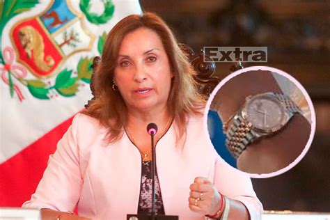 Qué oculta Dina Boluarte sobre el Caso Rolex Fiscal denuncia