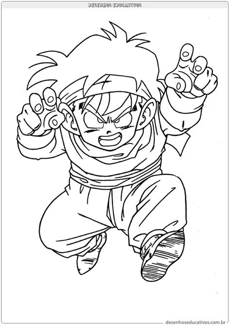 30 Desenhos Para Colorir Do Dragon Ball Imprimir E Colorir Desenhos