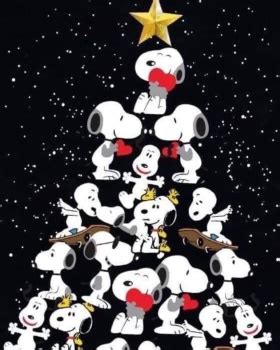 Solve Snoopy Christmas Tree Jigsaw Puzzle Online With Pieces