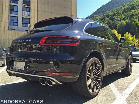 Porsche Macan Turbo. Black version * All PYRENEES · France, Spain, Andorra