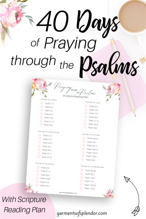 How To Pray Through The Psalms With Scripture Reading Plan