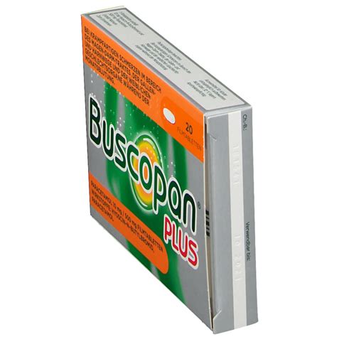 Buscopan Plus Paracetamol 10 Mg 500 Mg Filmtabletten 20 St Shop