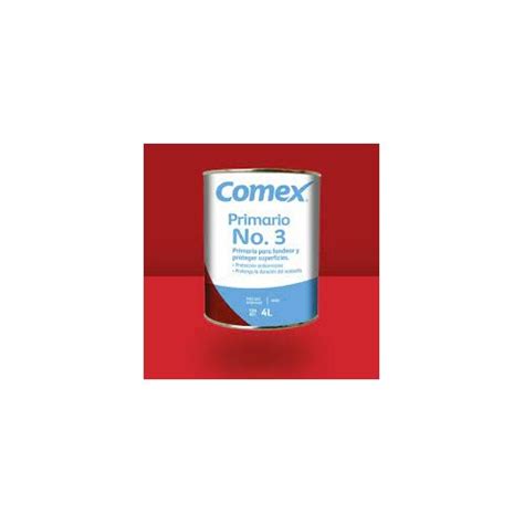 Comex Primario Numero Rojo Oxido Litro