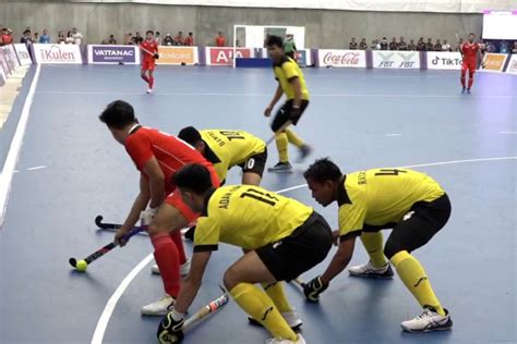 Hoki Indoor Putra Indonesia Runtuhkan Dominasi Malaysia Di SEA Games