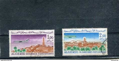 Algérie 1962 Algérie 1967 68 yt 15 16 timbres pour la poste