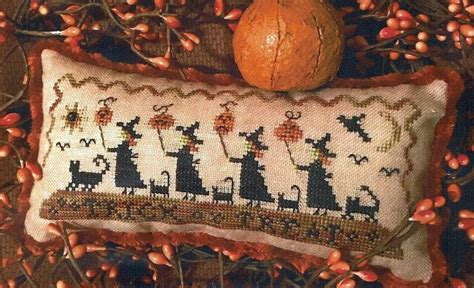 Trick Or Treat Parade By Homespun Elegance Counted Cross Etsy