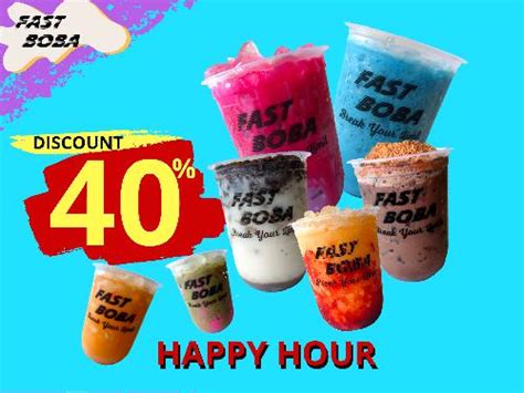 Daftar Harga Menu Delivery FAST BOBA Jakarta Terbaru 2024