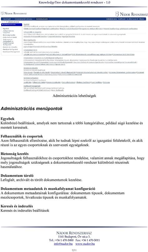 KnowledgeTree dokumentumkezelő rendszer PDF Free Download