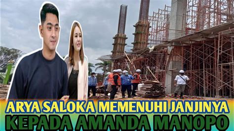 Mengejutkan Arya Saloka Membangun Masjid Lantai Untuk Tepati