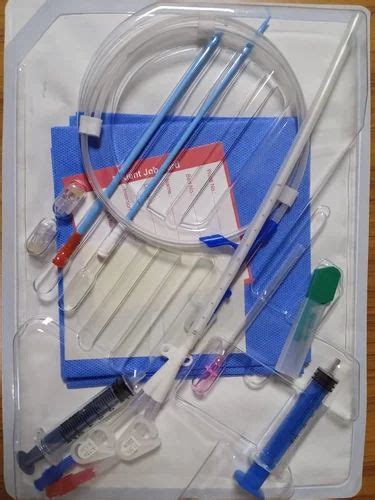 Polyurethane Double Lumen Hemodialysis Catheter Kit For Hospital At Rs