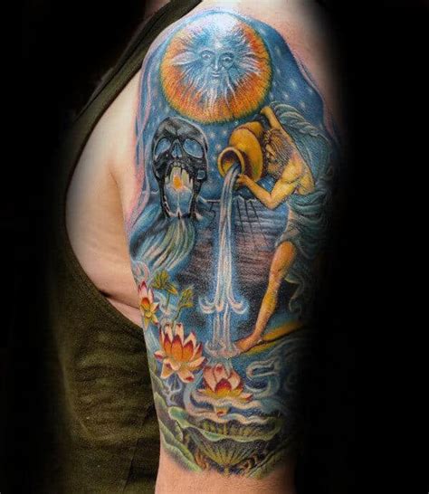 Water Bearer Tattoo For Men