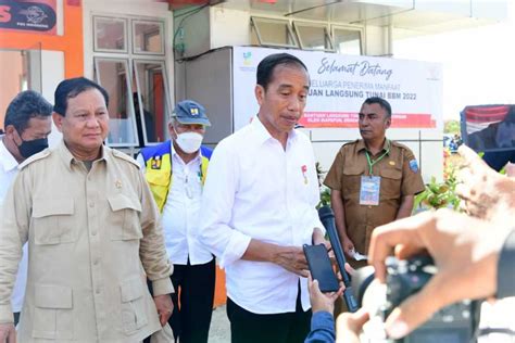 Jokowi Sebut Penyaluran Blt Bbm Sudah Sentuh Persen Target Penerima