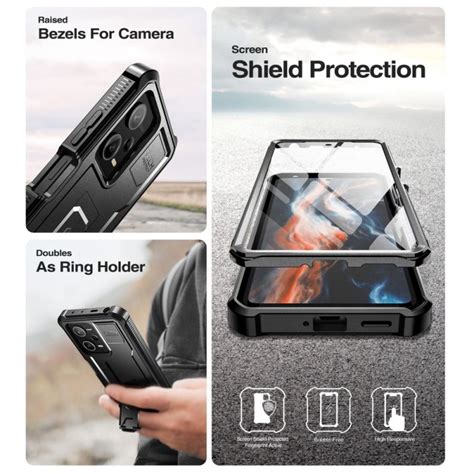 Tech Protect Kevlar Pro 360 Full Cover Μαύρο χρώμα για Xiaomi Redmi