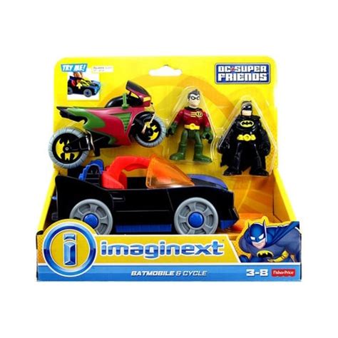 Batmobile & Cycle [Batman & Robin] - Imaginext Database